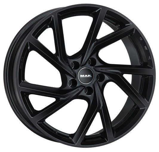 Mak Kassel gloss black Alufelge 8.5x20 Zoll ET32 LK 4x108 ML65.1