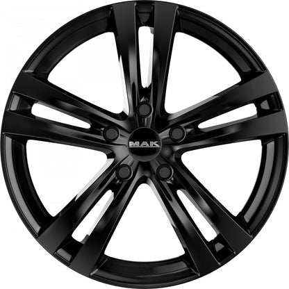 Mak Zenith gloss black Alufelge 6x16 Zoll ET40 LK 4x100 ML54.1 – Bild 2