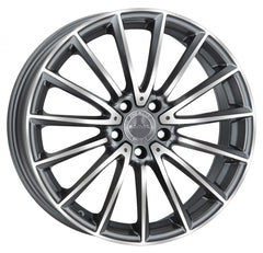 Mak Komet Gun Metal Mirror Face Alufelge 9x20 Zoll ET41 LK 5x112 ML66.6