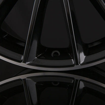 Mak Komet Gloss Black Mirror Ring Alufelge 9.5x20 Zoll ET57 LK 5x112 ML66.6 – Bild 4