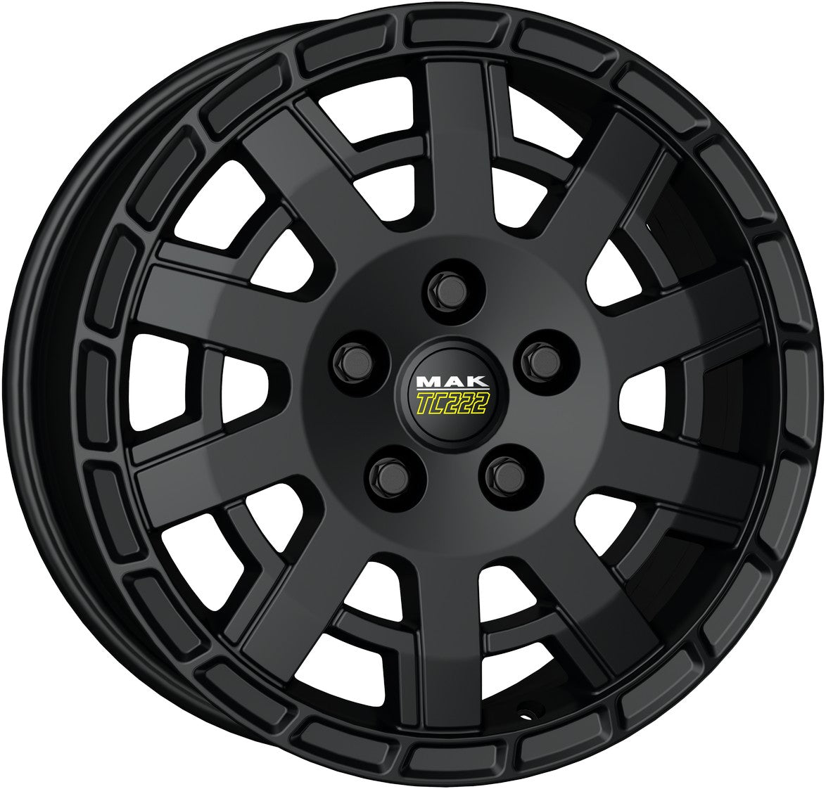 Mak Legend-2 matt black Alufelge 8x18 Zoll ET30 LK 6x139.7 ML100.1