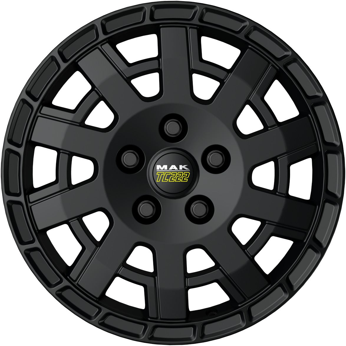 Mak Legend-2 matt black Alufelge 8x18 Zoll ET30 LK 6x139.7 ML100.1 – Bild 2