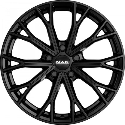 Mak Asphalt gloss black Alufelge 8.5x21 Zoll ET45 LK 5x108 ML72 – Bild 2