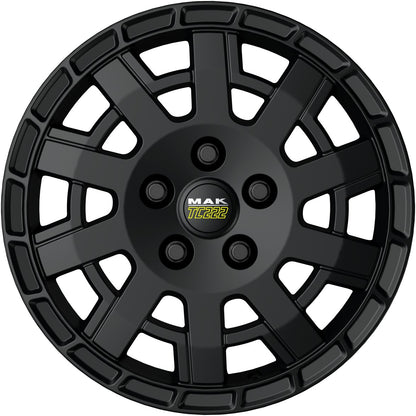 Mak Legend-2 matt black Alufelge 7.5x17 Zoll ET50 LK 6x139.7 ML93.1 – Bild 2