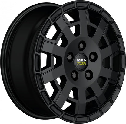 Mak Legend matt black Alufelge 7x17 Zoll ET51 LK 5x120 ML65.1 – Bild 2