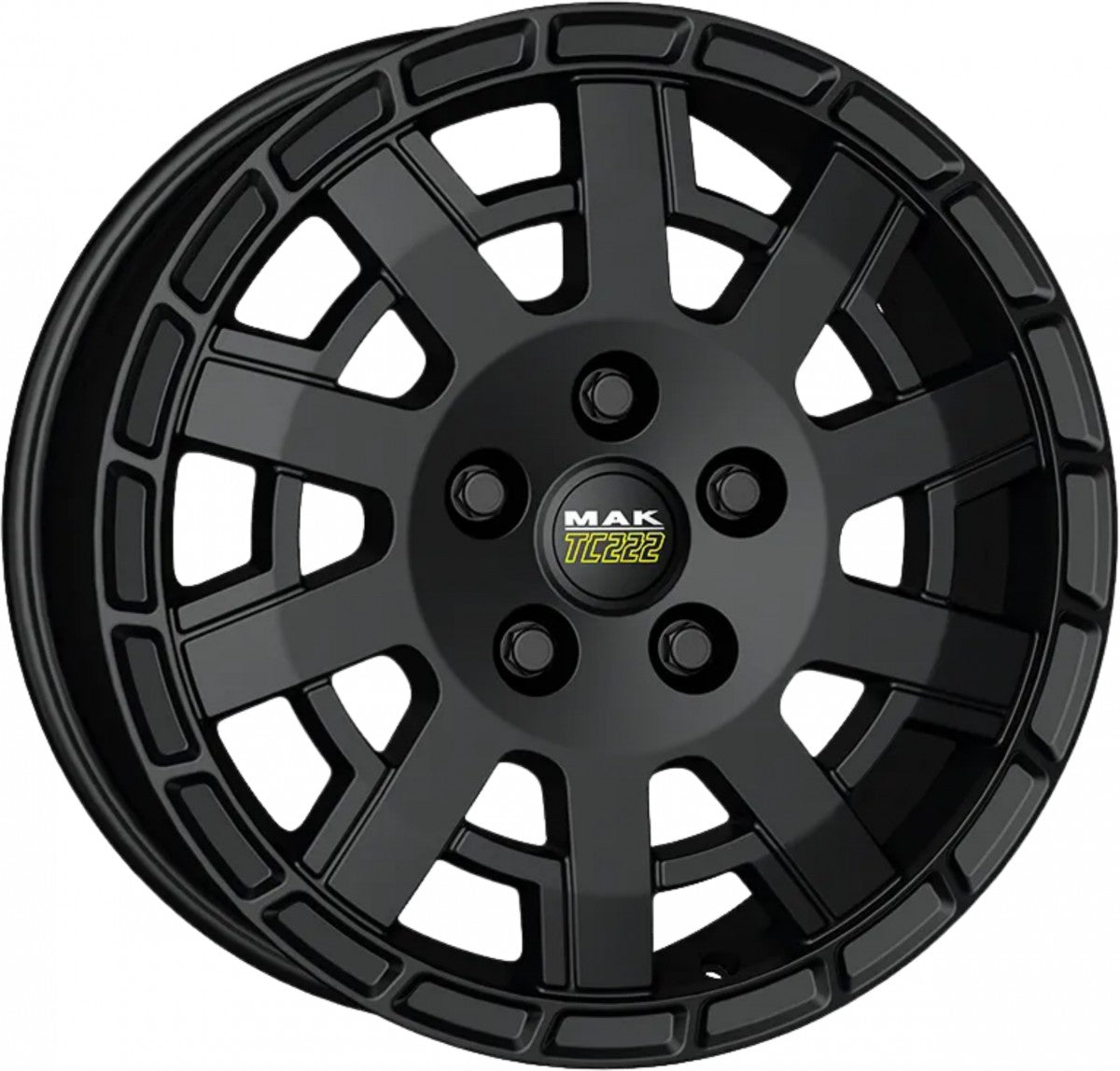 Mak Legend matt black Alufelge 7x17 Zoll ET60 LK 5x120 ML65.1