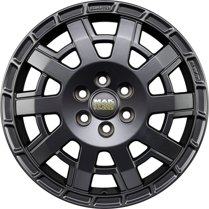 Mak Legend matt black Alufelge 7x17 Zoll ET62 LK 5x130 ML78.1 – Bild 2