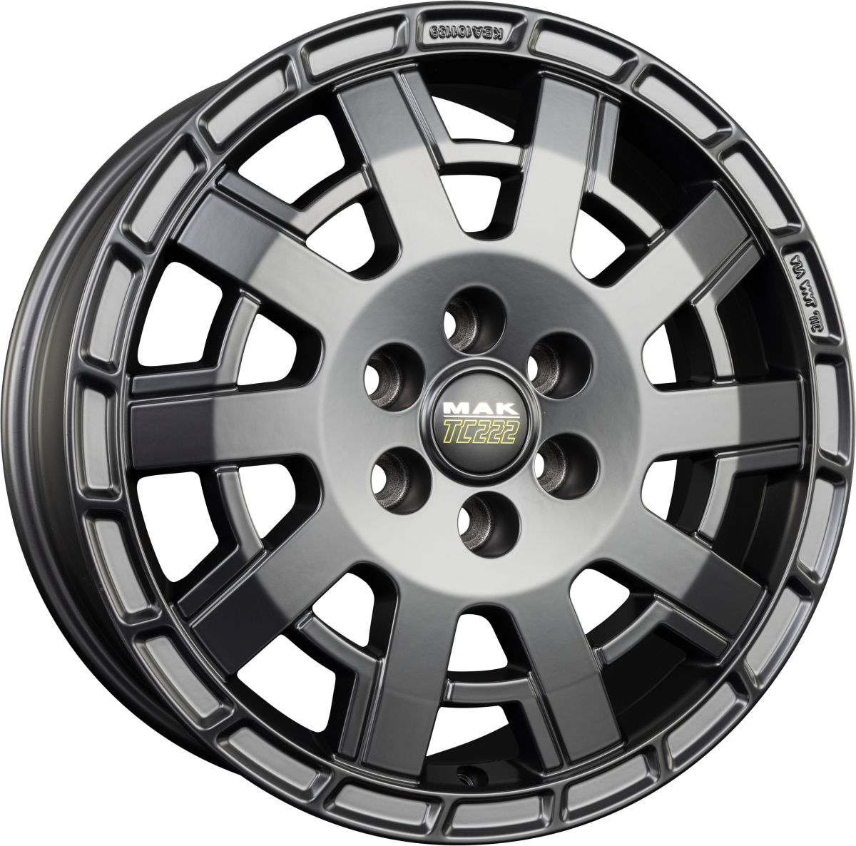 Mak Legend matt black Alufelge 7x17 Zoll ET62 LK 5x130 ML78.1 – Bild 3