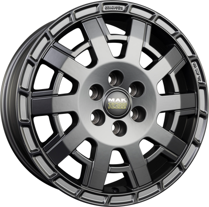 Mak Legend matt black Alufelge 7x17 Zoll ET62 LK 5x130 ML78.1 – Bild 3