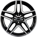 Mak Aurum Black Mirror Face Alufelge 8x18 Zoll ET43 LK 5x112 ML66.6