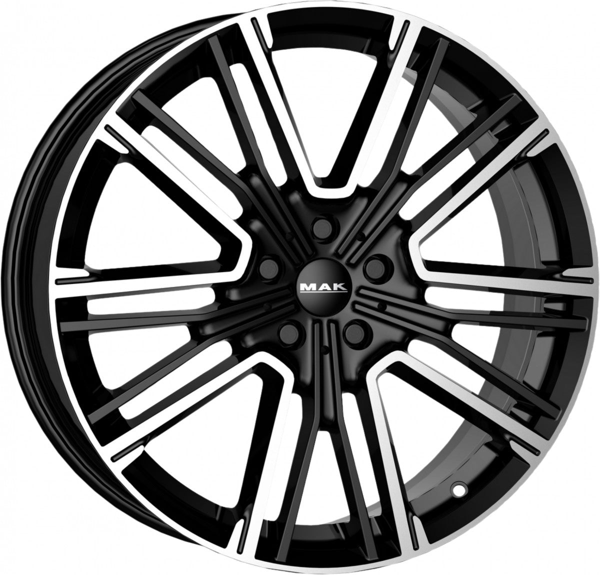 Mak Kult Black Mirror Face Alufelge 9x20 Zoll ET24 LK 5x112 ML66.6