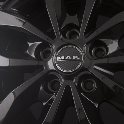 Mak Load 5 gloss black Alufelge 7x17 Zoll ET66 LK 5x130 ML89.1 – Bild 7
