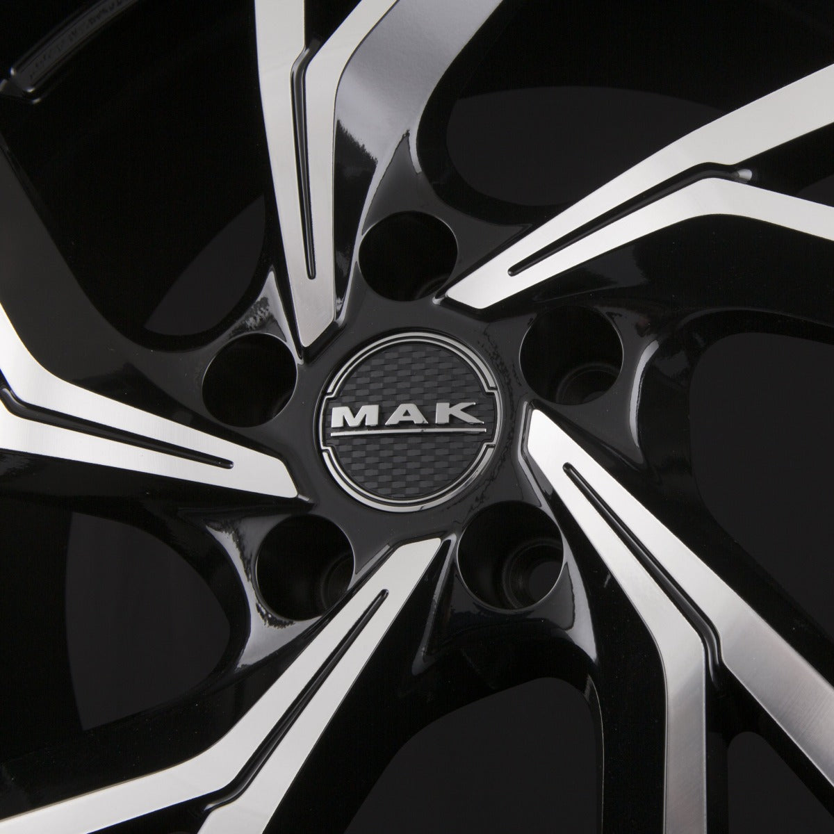 Mak Kassel black mirror Alufelge 8x18 Zoll ET30 LK 5x112 ML57.1 – Bild 6