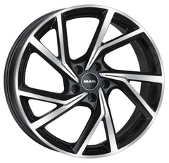Mak Kassel black mirror Alufelge 8.5x19 Zoll ET45 LK 5x112 ML66.45
