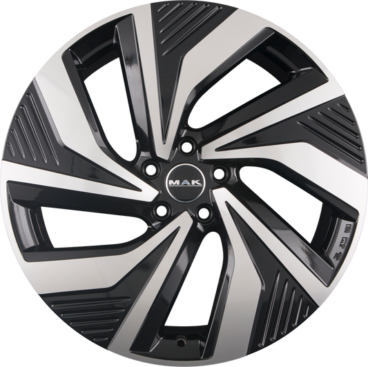 Mak Electra Black Mirror Face Alufelge 8x20 Zoll ET45 LK 5x112 ML57.1