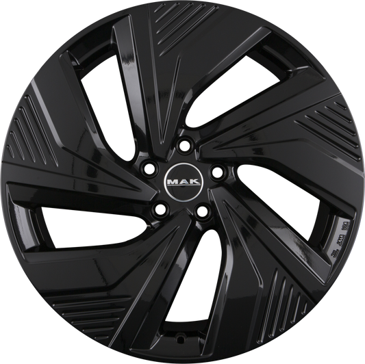 Mak Electra Gloss Black Alufelge 9x20 Zoll ET42 LK 5x112 ML57.1