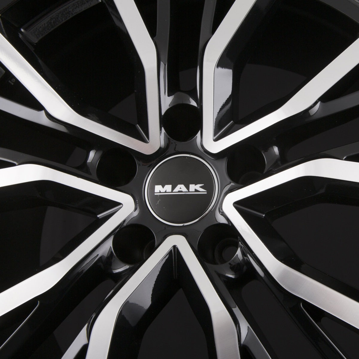 Mak Union black mirror Alufelge 9x20 Zoll ET49 LK 5x112 ML57.1 – Bild 7