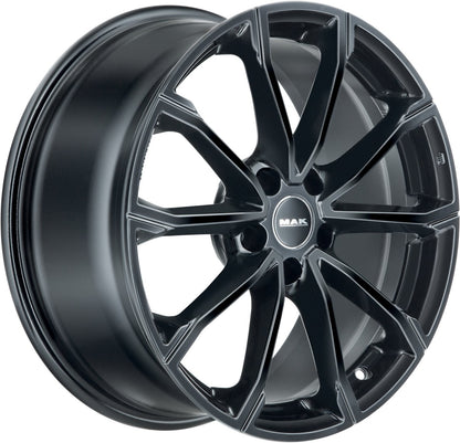 Mak DaVinci gloss black Alufelge 7.5x18 Zoll ET51 LK 5x114.3 ML67.1 – Bild 3