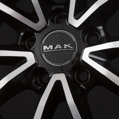 Mak DaVinci black mirror Alufelge 7x18 Zoll ET47.5 LK 4x108 ML63.4 – Bild 6