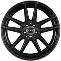 Mak Evo Gloss Black Mirror Ring Alufelge 8x18 Zoll ET48 LK 5x112 ML66.6