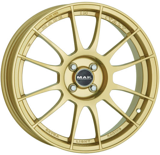 Mak XLR gold Alufelge 7x17 Zoll ET45 LK 5x108 ML72