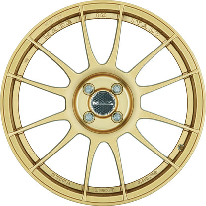 Mak XLR gold Alufelge 7x17 Zoll ET45 LK 5x108 ML72 – Bild 2