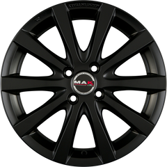 Mak Iguan Matt Black Alufelge 4.5x14 Zoll ET46 LK 4x100 ML56.1