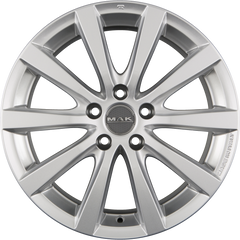 Mak Iguan Silver Alufelge 4.5x14 Zoll ET46 LK 4x100 ML56.1