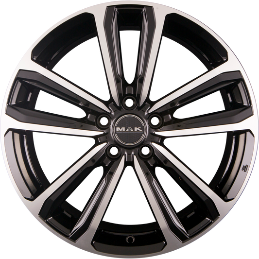 Mak Magma Black Mirror Face Alufelge 7x18 Zoll ET35 LK 5x108 ML65.1
