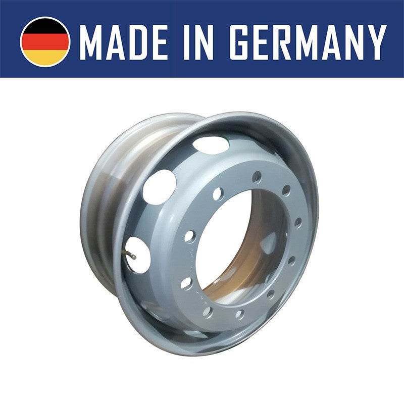 Maxion Stahlfelge 9x22.5 Zoll 10/335/281 ET175 2920841-16088 26 MZ Silber