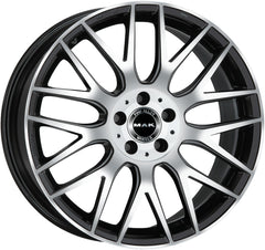 Mak Arrow Black Mirror Face Alufelge 8x18 Zoll ET40 LK 5x112 ML66.6