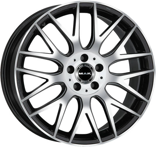 Mak Arrow black mirror Alufelge 9x18 Zoll ET50 LK 5x112 ML66.6