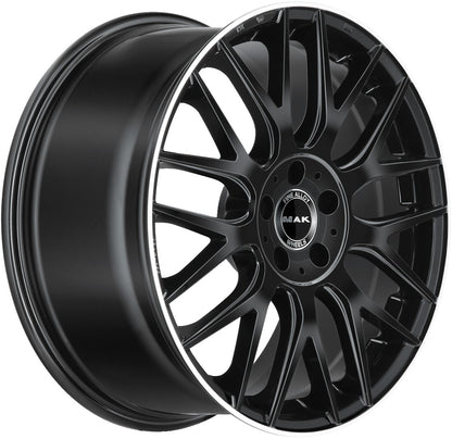 Mak Arrow gloss black mirror ring Alufelge 9x18 Zoll ET42 LK 5x112 ML66.6 – Bild 3