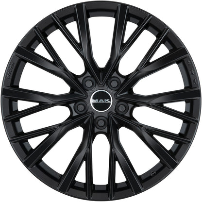 Mak Kent gloss black Alufelge 8.5x20 Zoll ET42 LK 5x108 ML63.4 – Bild 2