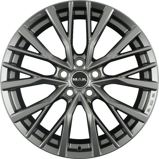 Mak Kent Matt Titan Alufelge 8.5x20 Zoll ET42 LK 5x108 ML63.4