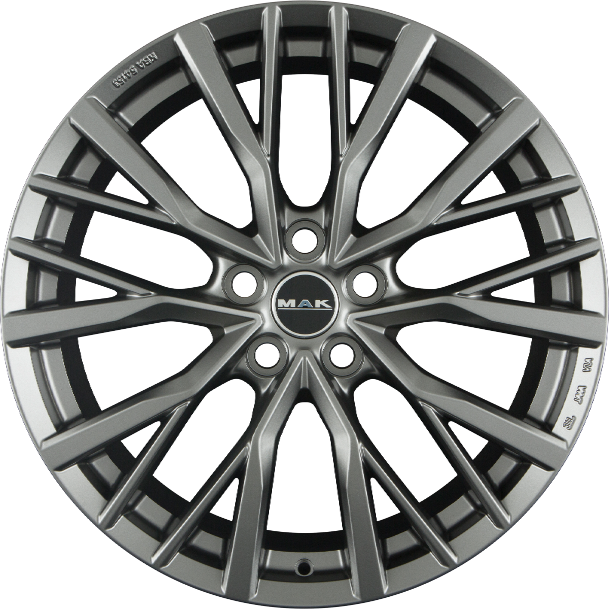 Mak Kent Matt Titan Alufelge 8.5x20 Zoll ET42 LK 5x108 ML63.4