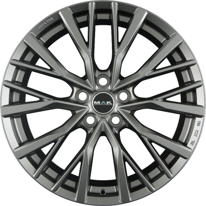 Mak Kent Matt Titan Alufelge 8.5x20 Zoll ET42 LK 5x108 ML63.4