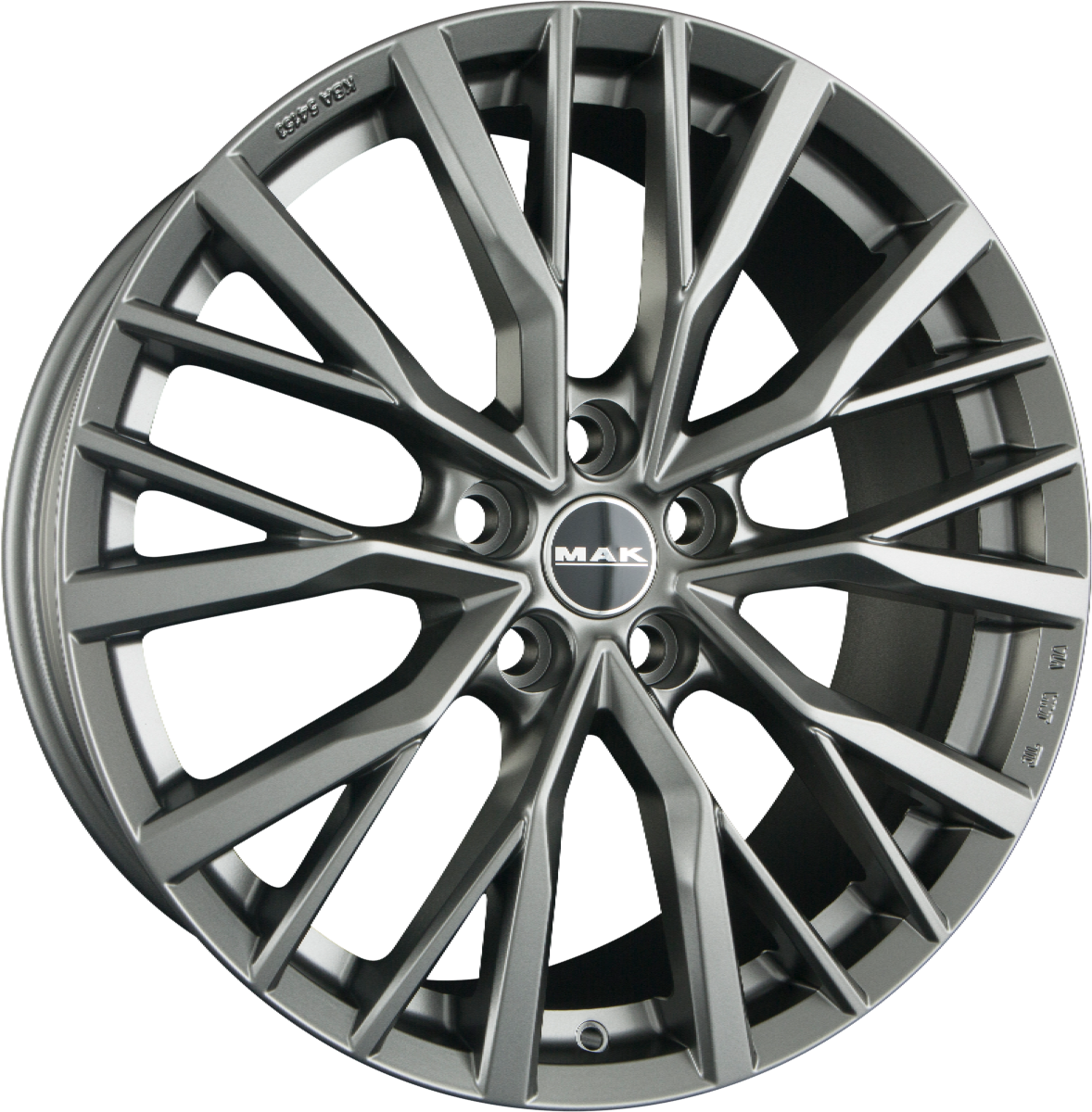 Mak Kent Matt Titan Alufelge 8.5x20 Zoll ET42 LK 5x108 ML63.4 – Bild 2