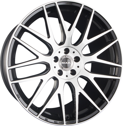 Mak Arrow Black Mirror Face Alufelge 8.5x20 Zoll ET40 LK 5x112 ML66.6 – Bild 2
