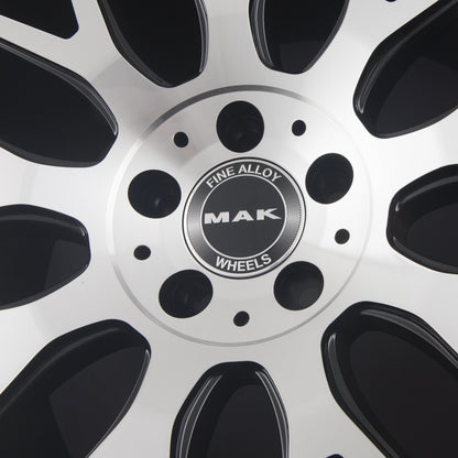 Mak Arrow Black Mirror Face Alufelge 9x20 Zoll ET41 LK 5x112 ML66.6 – Bild 5