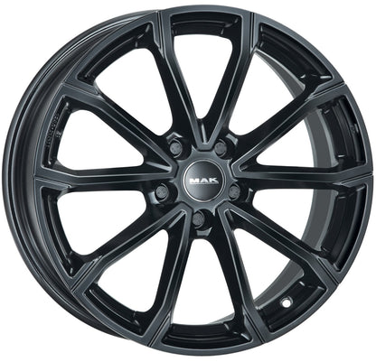 Mak DaVinci gloss black Alufelge 6.5x17 Zoll ET50 LK 5x114.3 ML60.1