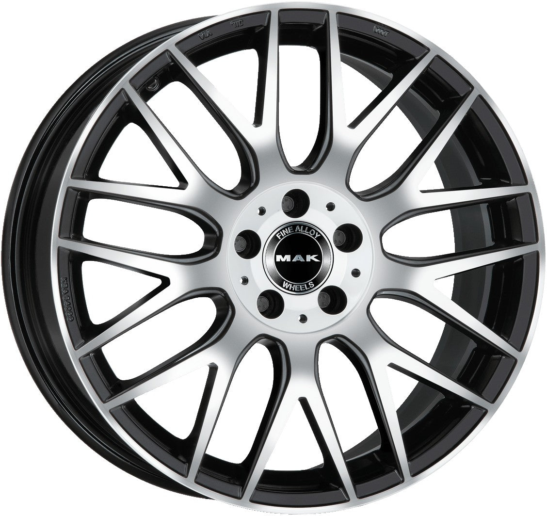 Mak Arrow black mirror Alufelge 10x21 Zoll ET62 LK 5x112 ML66.6