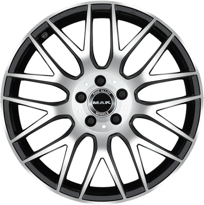 Mak Arrow black mirror Alufelge 10x21 Zoll ET62 LK 5x112 ML66.6 – Bild 2