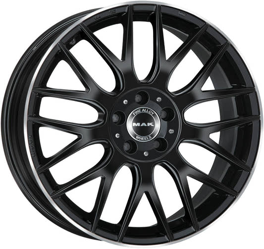 Mak Arrow gloss black mirror ring Alufelge 10x21 Zoll ET62 LK 5x112 ML66.6