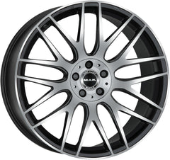 Mak Arrow-D black mirror Alufelge 11x21 Zoll ET38 LK 5x112 ML66.6