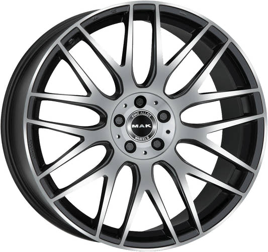 Mak Arrow-D black mirror Alufelge 11x21 Zoll ET55 LK 5x112 ML66.6