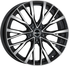 Mak Kent black mirror Alufelge 9.5x21 Zoll ET44 LK 5x120 ML72.6
