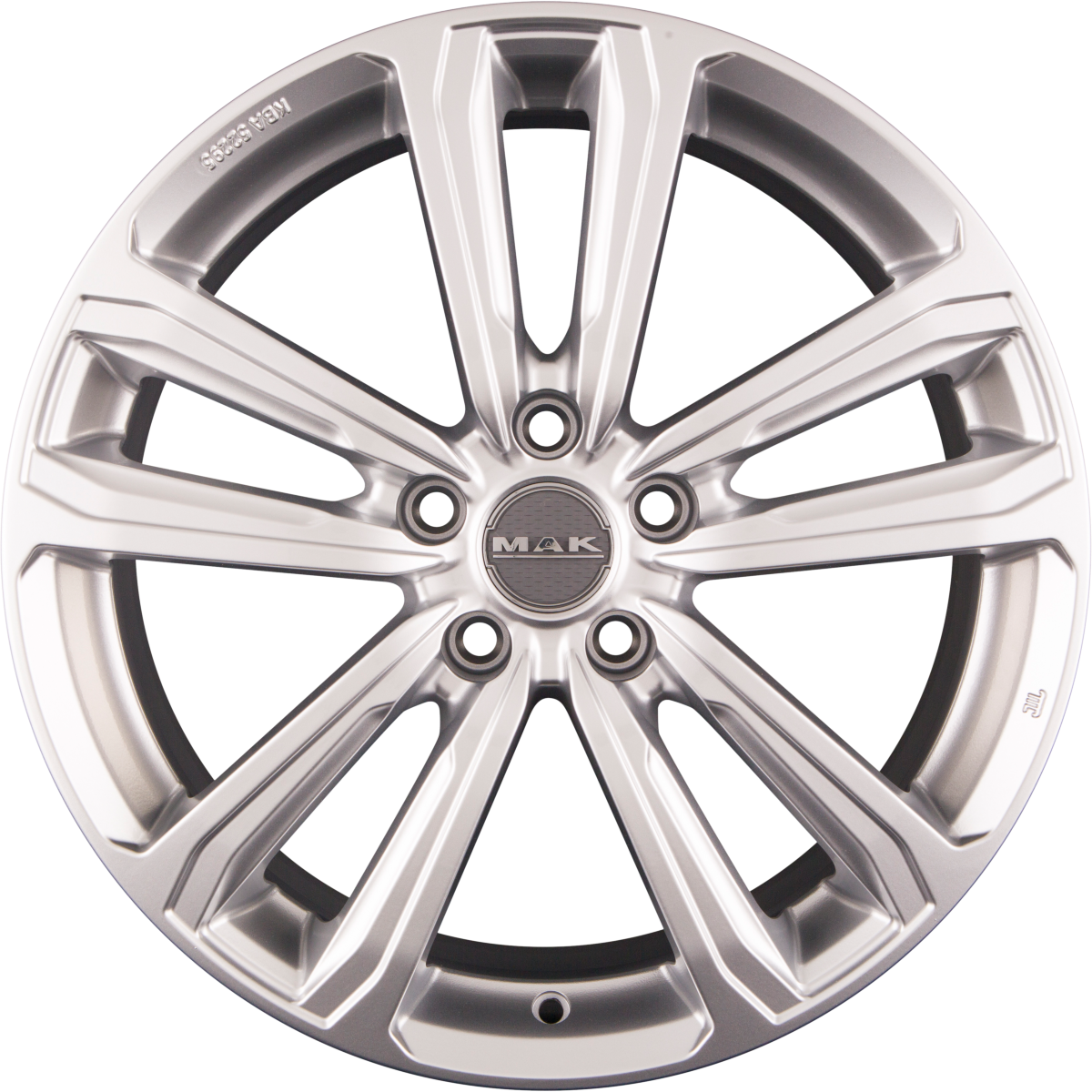 Mak Magma Silver Alufelge 5.5x15 Zoll ET49 LK 5x114.3 ML61.5