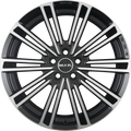 Mak York Black Mirror Face Alufelge 8x19 Zoll ET42 LK 5x108 ML63.4