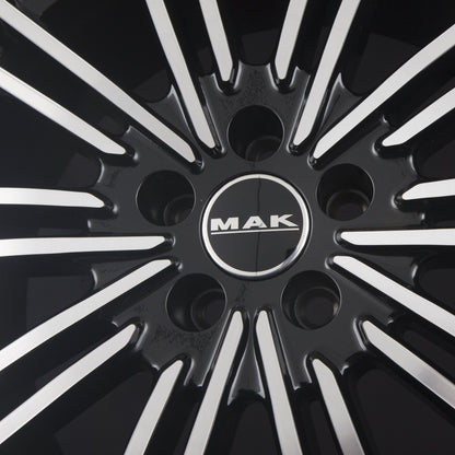 Mak York Black Mirror Face Alufelge 8x19 Zoll ET42 LK 5x108 ML63.4 – Bild 5